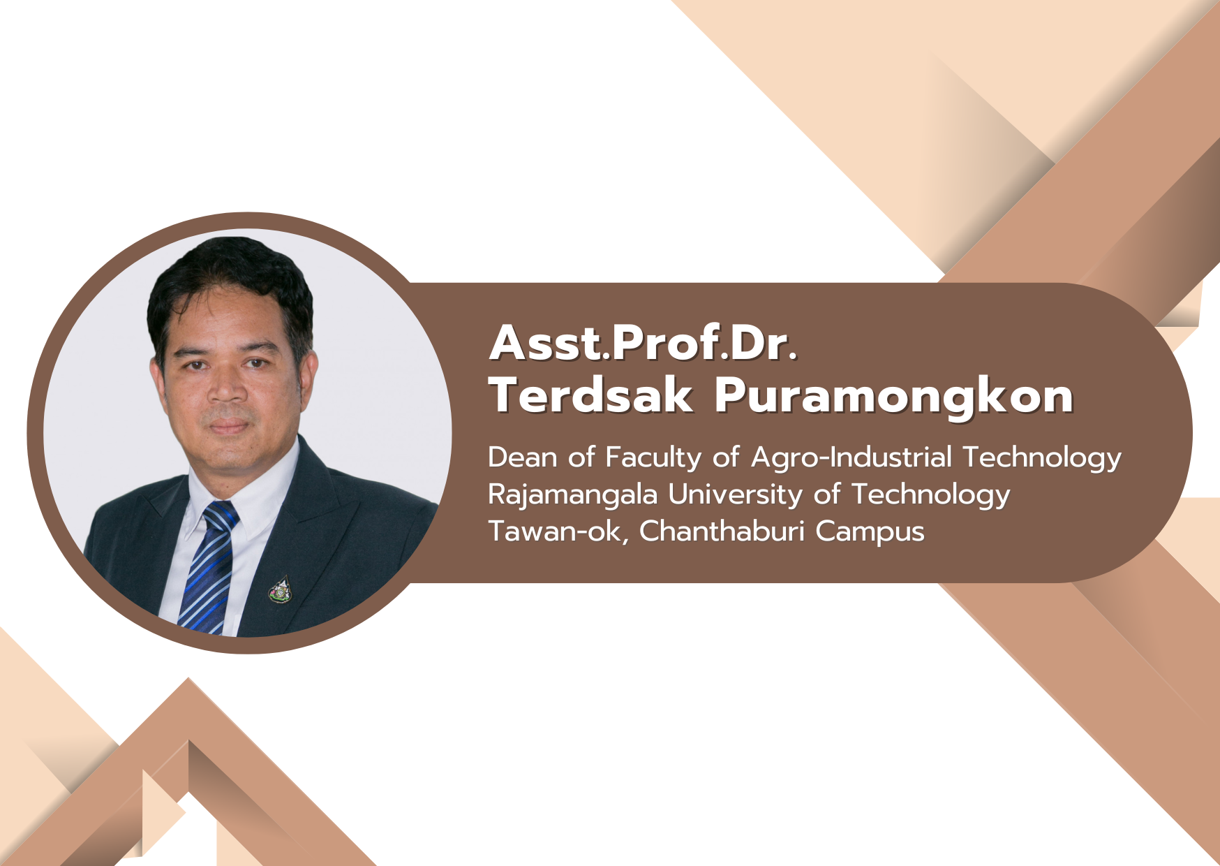 Asst.Prof.Dr. Terdsak Puramongkon