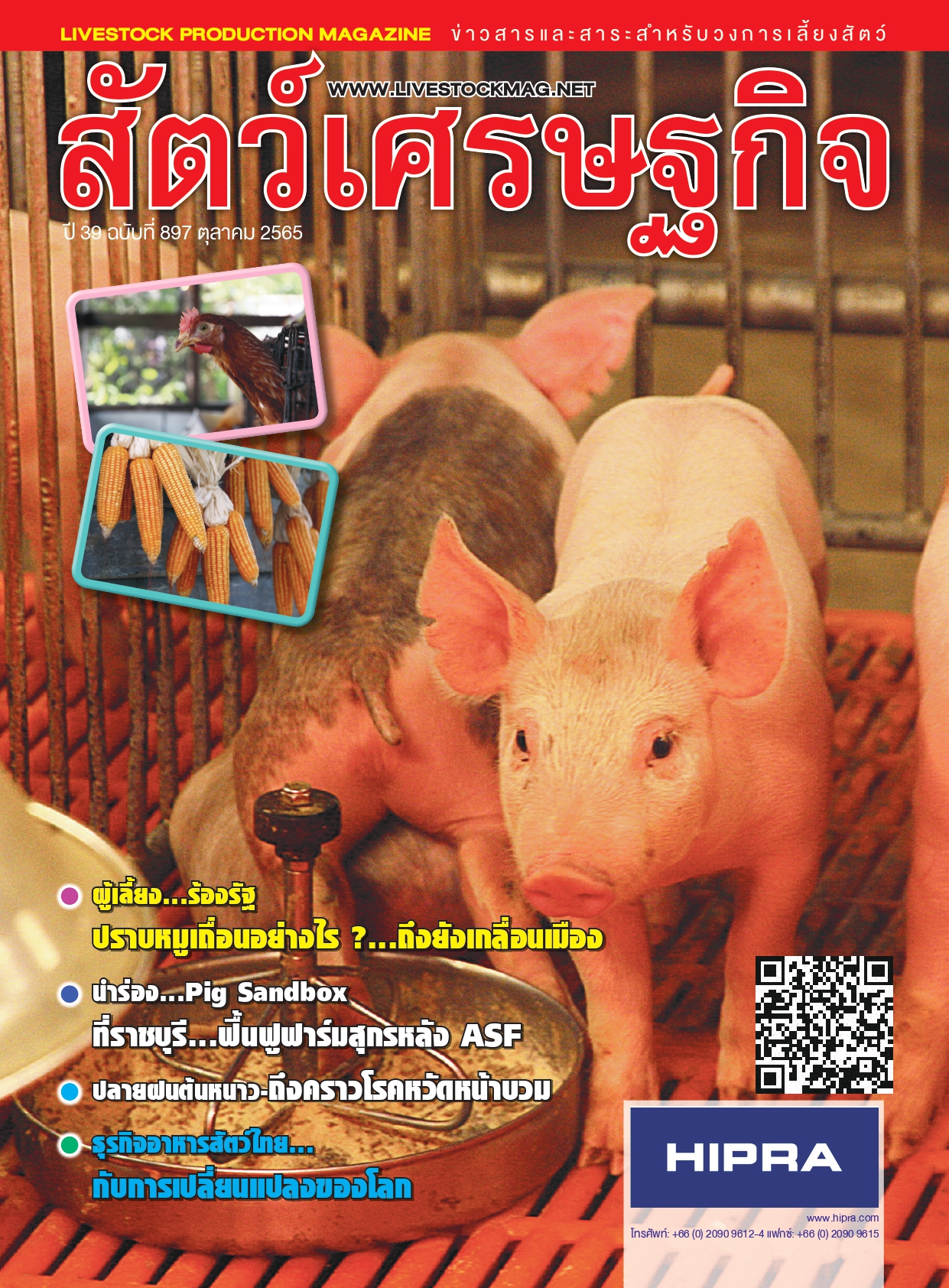 สัตว์เศรษฐกิจ : ปีที่ 39 ฉบับที่ 897 ตุลาคม 2565