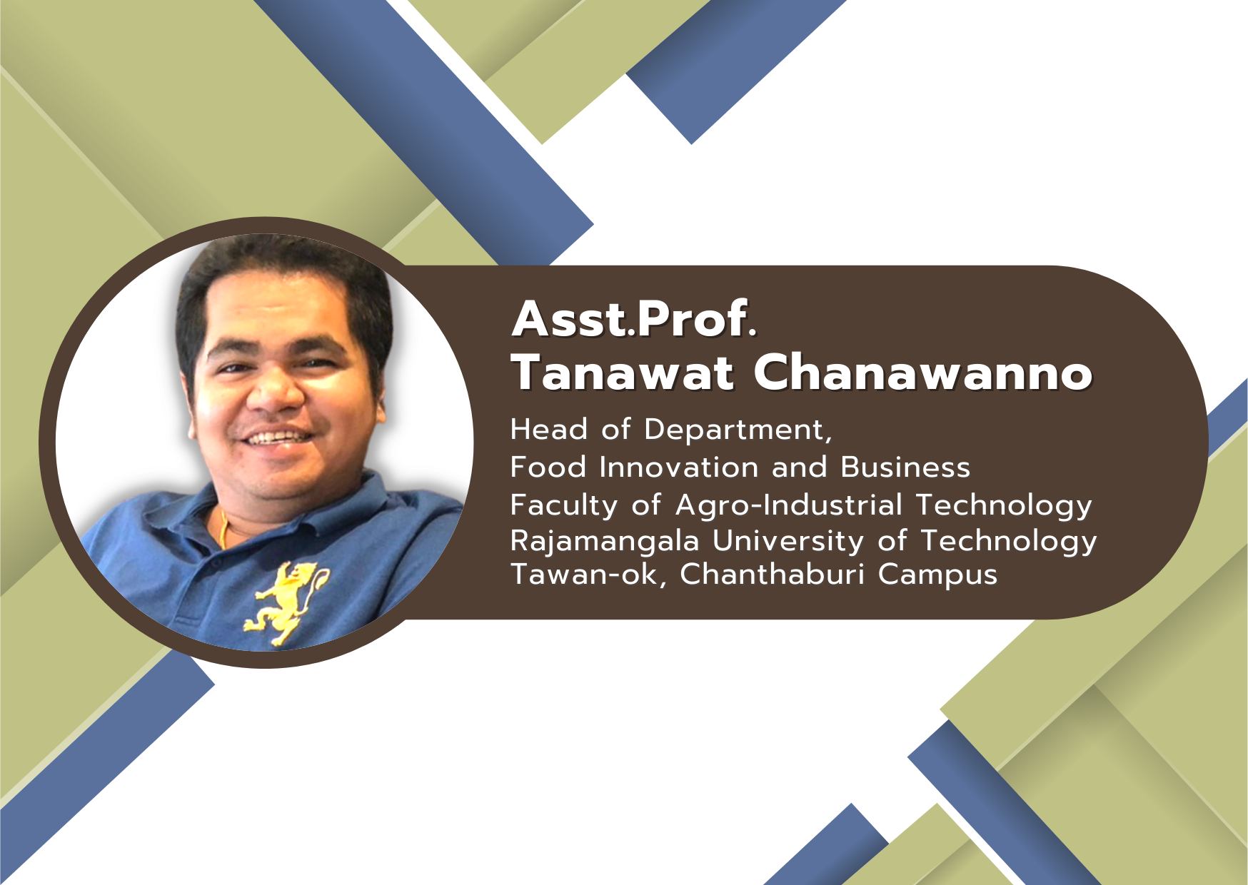Asst. Prof. Tanawat Chanawanno