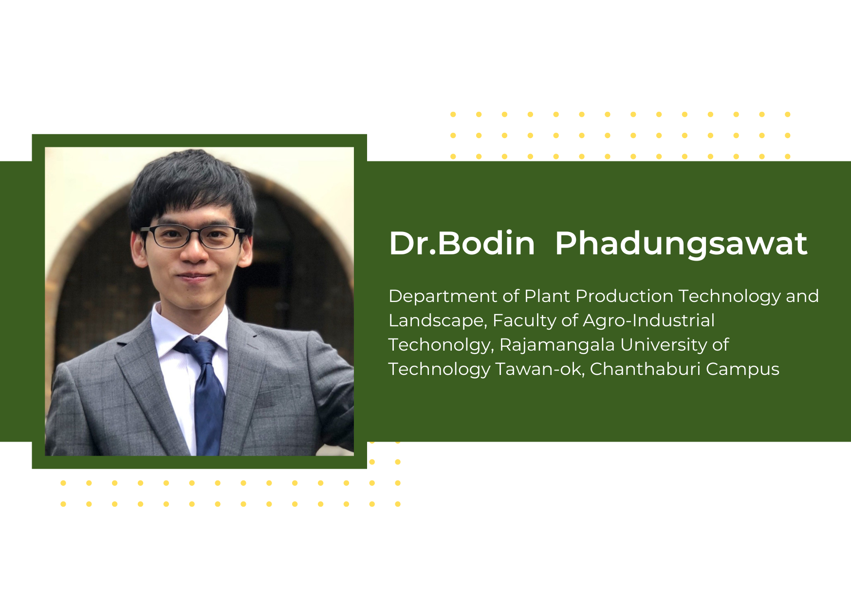 Dr.Bodin Phadungsawat